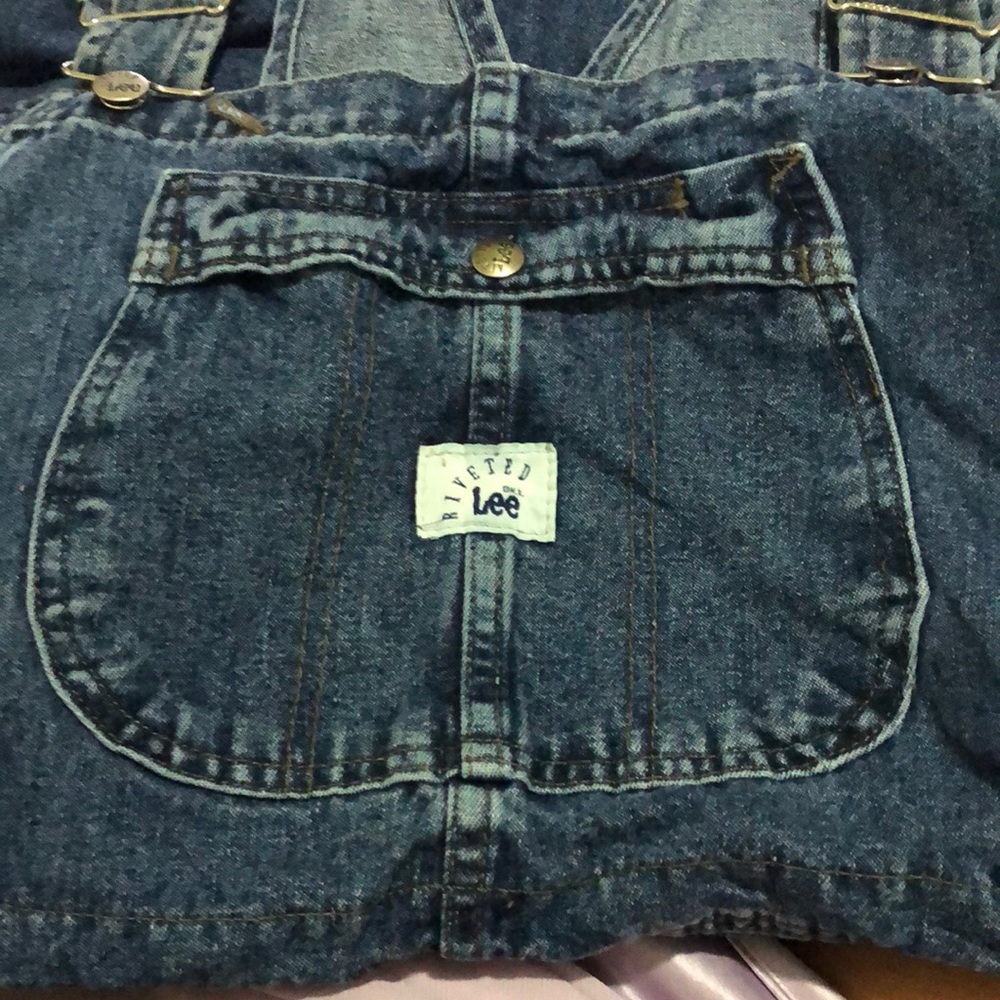 XL Lee Riveted Overall shorts